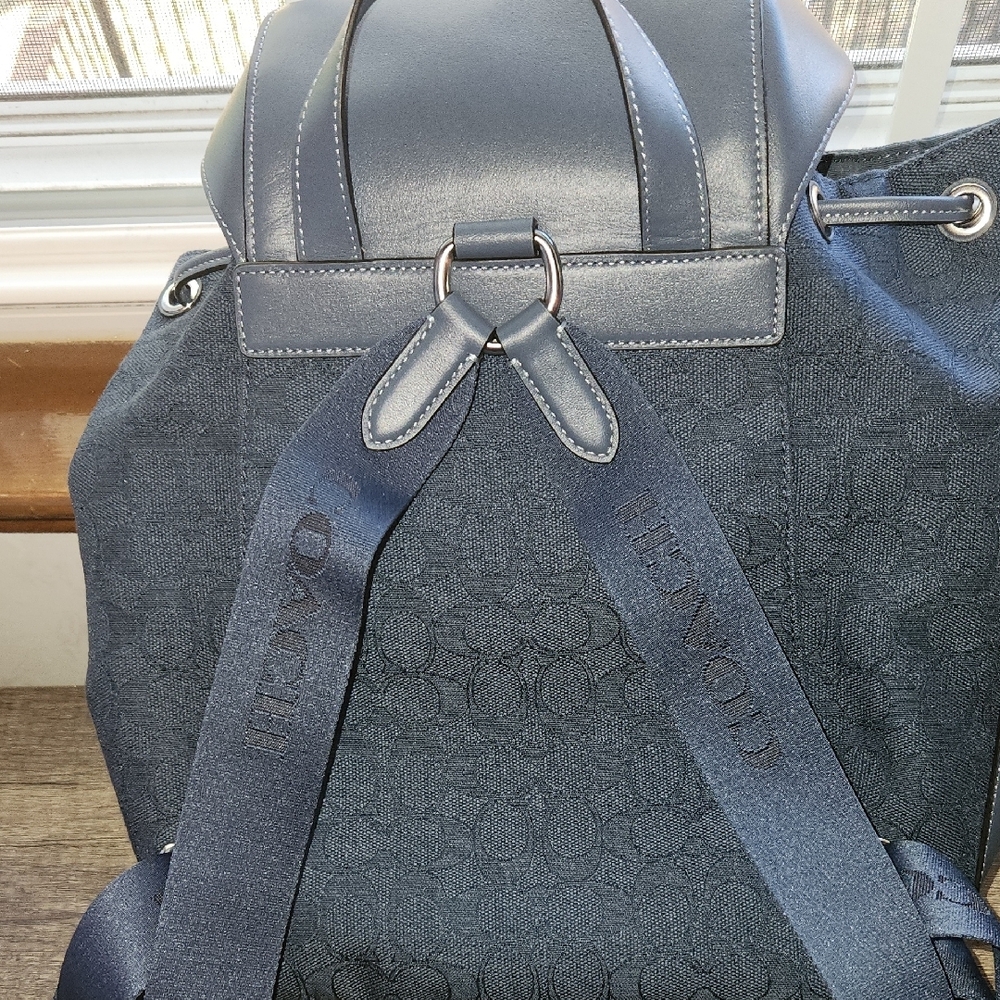 Coach Blue Backpack Set - Picture 5 of 5